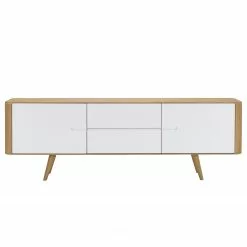 Studio Copenhagen Sideboard Loca I - Weiß / Wildeiche - Breite: 180 cm -Büromöbel Verkäufe 1000005255 30 GALLERYIMAGES P000000001000005255