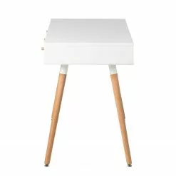 Mørteens Schreibtisch Mokre - Eiche teilmassiv - Weiß / Eiche -Büromöbel Verkäufe 1000008544 180912 13583002 GALLERYIMAGES P000000001000008544