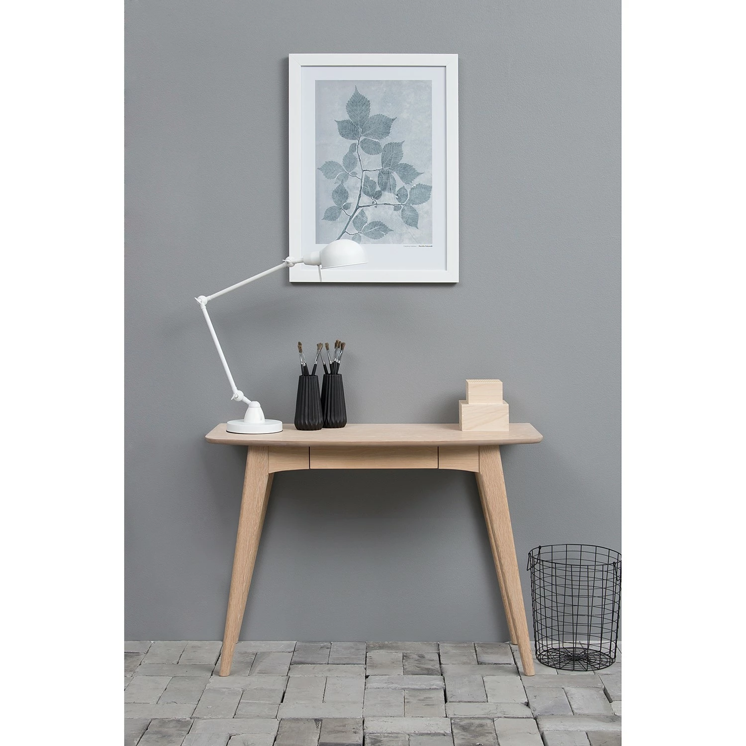 Mørteens Schreibtisch Woodtown - Eiche massiv 4 Mørteens Schreibtisch Woodtown - Eiche massiv – Bild 2