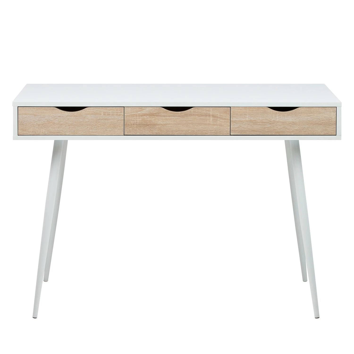 Mørteens Schreibtisch Dingus - Weiß / Eiche 6 Mørteens Schreibtisch Dingus - Weiß / Eiche – Bild 4