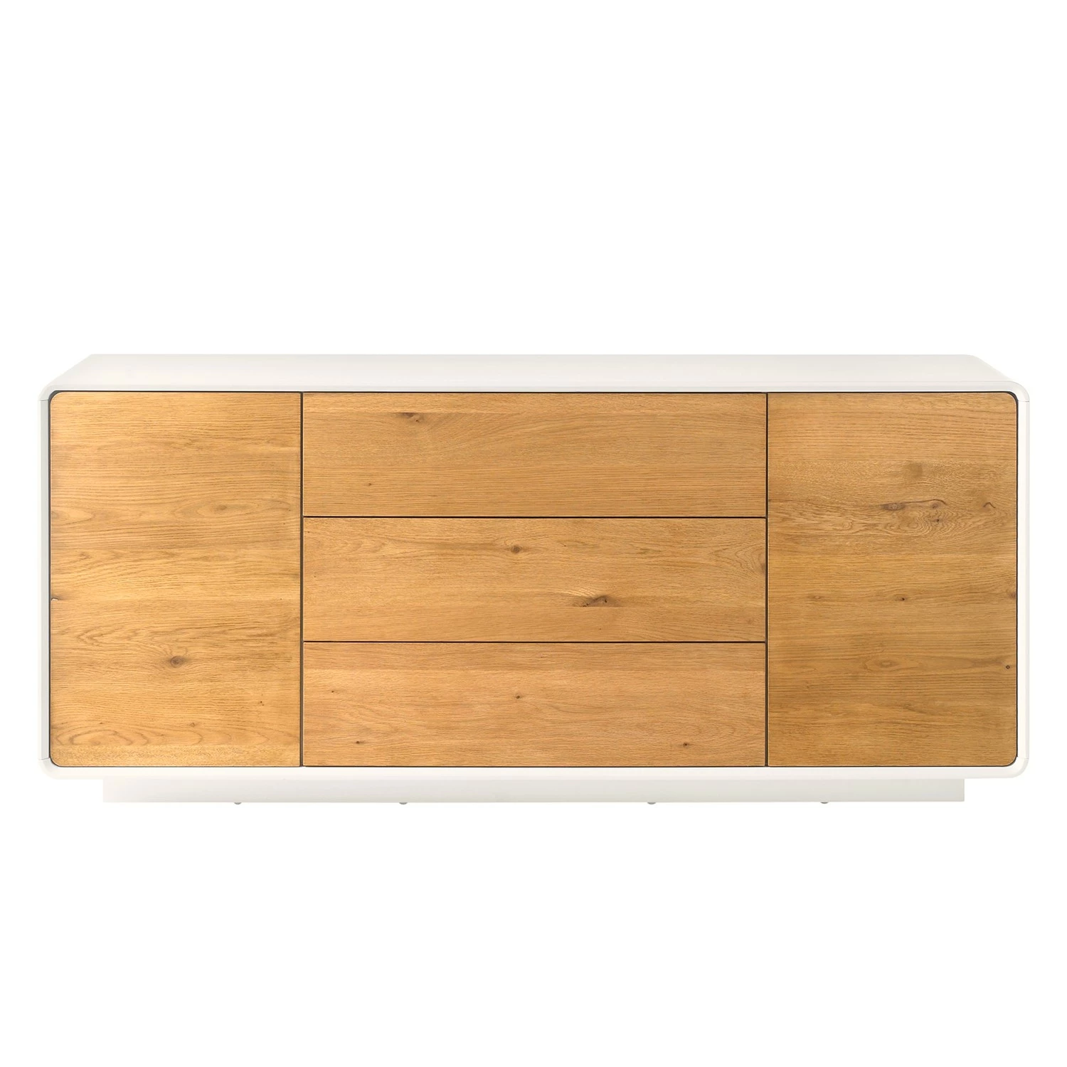 Mørteens Sideboard Boge - Asteiche / Matt Weiß 5 Mørteens Sideboard Boge - Asteiche / Matt Weiß – Bild 3