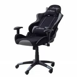 Home24office Gaming Chair mcRacing I - Schwarz / Grau -Büromöbel Verkäufe 1000027353 201009 12340700002 DETAILS P000000001000027353