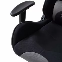 Home24office Gaming Chair mcRacing I - Schwarz / Grau -Büromöbel Verkäufe 1000027353 201009 12341100008 DETAILS P000000001000027353