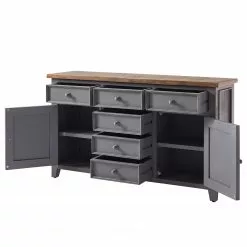Maison Belfort Sideboard Balignton I - Kiefer massiv - Grau 18 Maison Belfort Sideboard Balignton I - Kiefer massiv - Grau -Büromöbel Verkäufe 1000027368 200928 14081100002 DETAILS P000000001000027368