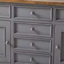 Maison Belfort Sideboard Balignton I - Kiefer massiv - Grau 23 Maison Belfort Sideboard Balignton I - Kiefer massiv - Grau -Büromöbel Verkäufe 1000027368 200928 14081600007 DETAILS P000000001000027368