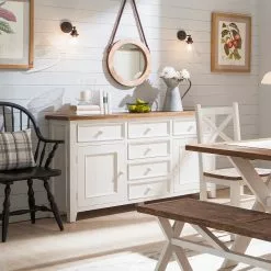 Maison Belfort Sideboard Balignton I - Kiefer massiv - Weiß -Büromöbel Verkäufe 1000027369 211116 12452800052 MOOD DETAILS P000000001000027369 mood