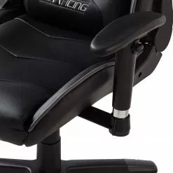 Home24office Gaming Chair mcRacer II - Schwarz / Grau -Büromöbel Verkäufe 1000027438 200701 11450800025 DETAILS P000000001000027438