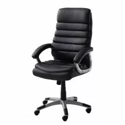 Home24office Chefsessel Hatley - Schwarz