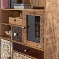 Ars manufacti Regal Curenna I - Mango teilmassiv - Mango / Braun 20 Ars manufacti Regal Curenna I - Mango teilmassiv - Mango / Braun -Büromöbel Verkäufe 1000040374 220127 130020000030 DETAILS P000000001000040374