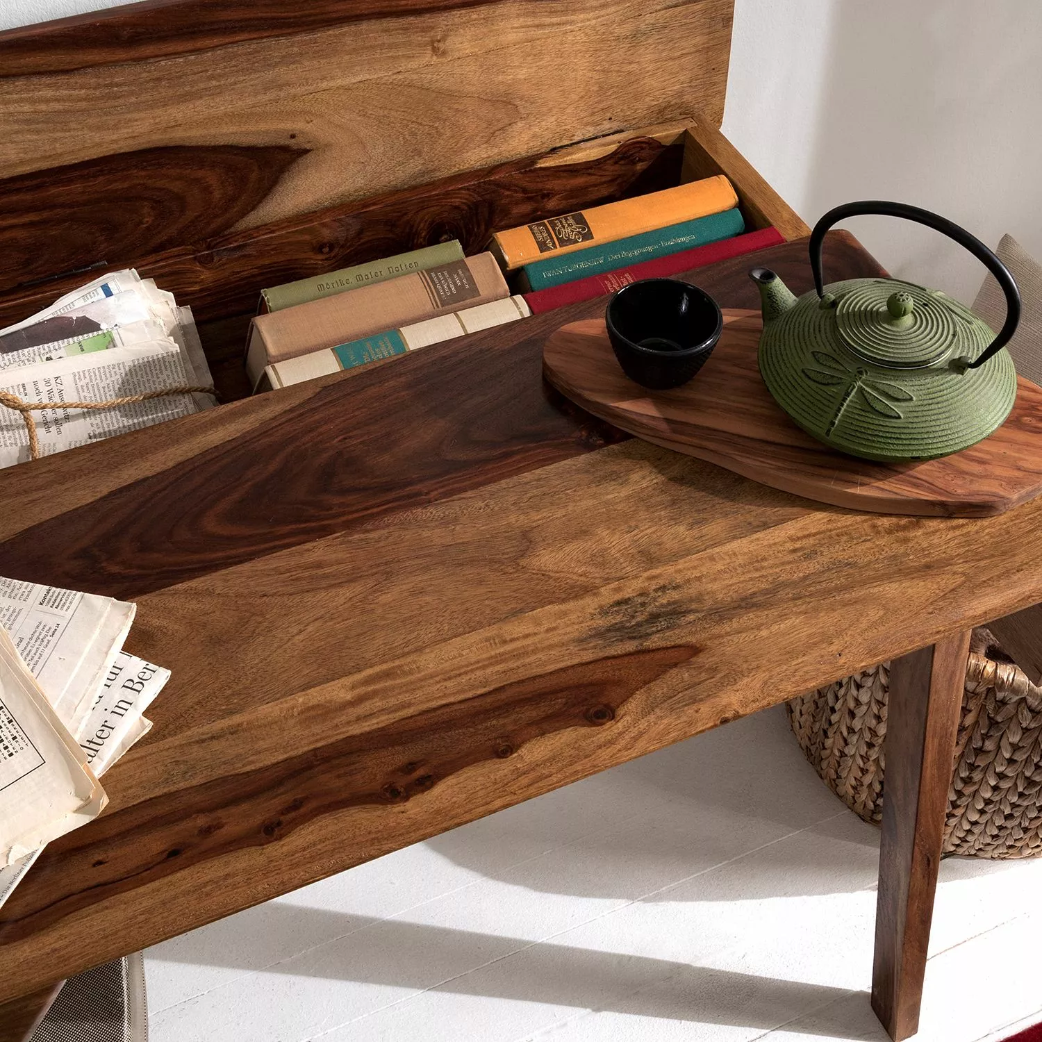 Ars Natura Schreibtisch Cullman - Sheesham massiv 15 Ars Natura Schreibtisch Cullman - Sheesham massiv – Bild 13