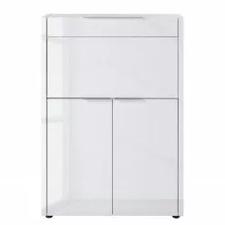 Jahnke Sekretär MC 120 - Hochglanz Weiß -Büromöbel Verkäufe 1000053275 200706 14351700016 DETAILS P000000001000053275