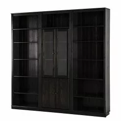 Maison Belfort Bücherwand Lillehammer II - Kiefer massiv - Kiefer Havanna