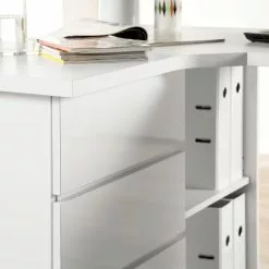 Maja Möbel Eck-Schreibtisch Samiera - Alpinweiß / Hochglanz Weiß 22 Maja Möbel Eck-Schreibtisch Samiera - Alpinweiß / Hochglanz Weiß -Büromöbel Verkäufe 1000057600 190328 09012800002 GALLERYIMAGES P000000001000057600