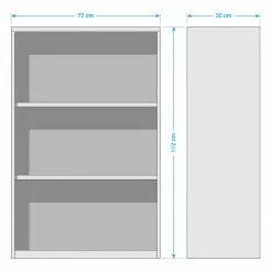 Maja Möbel Regal Fani - Weiß -Büromöbel Verkäufe 1000057766 180706 08074019 GALLERYIMAGES P000000001000057766