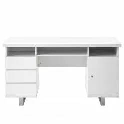 Fredriks Schreibtisch Paddington - Hochglanz Weiß -Büromöbel Verkäufe 1000063605 200925 11075000002 DETAILS P000000001000063605