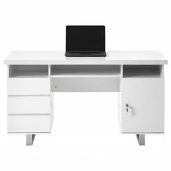 Fredriks Schreibtisch Paddington - Hochglanz Weiß -Büromöbel Verkäufe 1000063605 200925 11075500006 DETAILS P000000001000063605