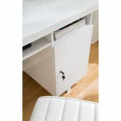 Fredriks Schreibtisch Paddington - Hochglanz Weiß -Büromöbel Verkäufe 1000063605 201012 11154400020 DETAILS P000000001000063605