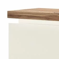 Fredriks Sideboard Roble I - Inkl. Beleuchtung - Eiche / Matt Weiß -Büromöbel Verkäufe 1000064532 200811 13580500718 DETAILS P000000001000064532