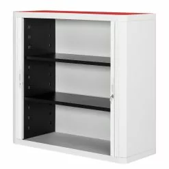 EasyOffice by Paperflow Rollladenschrank easyOffice Nature - Rot -Büromöbel Verkäufe 1000071485 210831 09455500005 DETAILS P000000001000071485