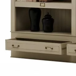 Maison Belfort Bücherregal Azjana I - Hellbeige -Büromöbel Verkäufe 1000084334 201004 11402500401 DETAILS P000000001000084334