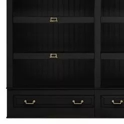 Maison Belfort Bücherregal Azjana I - Schwarz 13 Maison Belfort Bücherregal Azjana I - Schwarz -Büromöbel Verkäufe 1000084337 201004 11404800408 DETAILS P000000001000084337