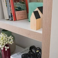 Temahome Regal Berlin - Weiß / Hellbraun - 150 x 198 cm -Büromöbel Verkäufe 1000094984 190215 10314100003 GALLERYIMAGES P000000001000094984