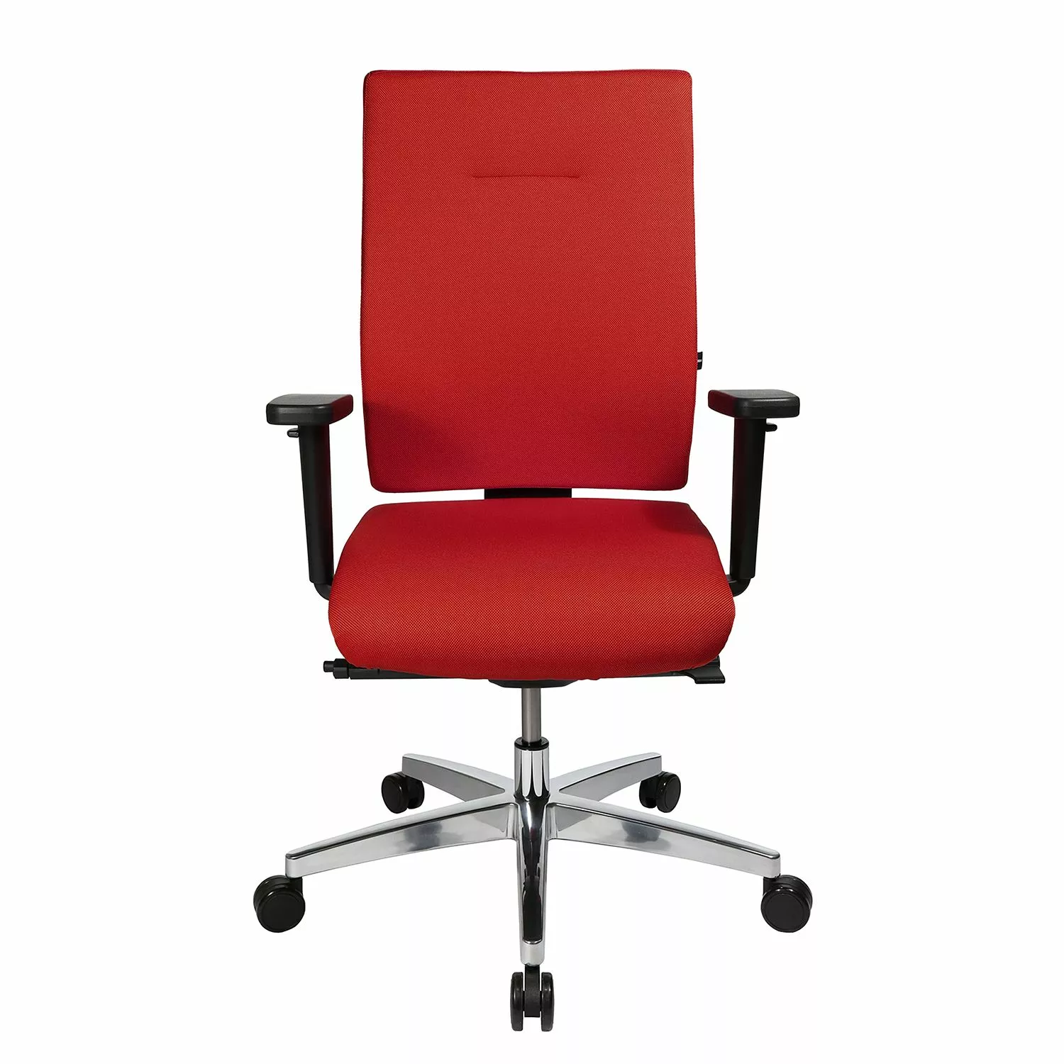 Topstar Bürodrehstuhl Profi Star 15 - Webstoff / Aluminium - Rot 5 Topstar Bürodrehstuhl Profi Star 15 - Webstoff / Aluminium - Rot – Bild 3