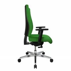 Topstar Bürodrehstuhl Profi Star 15 - Webstoff / Aluminium - Grün -Büromöbel Verkäufe 1000096419 190208 08090500060 GALLERYIMAGES P000000001000096419