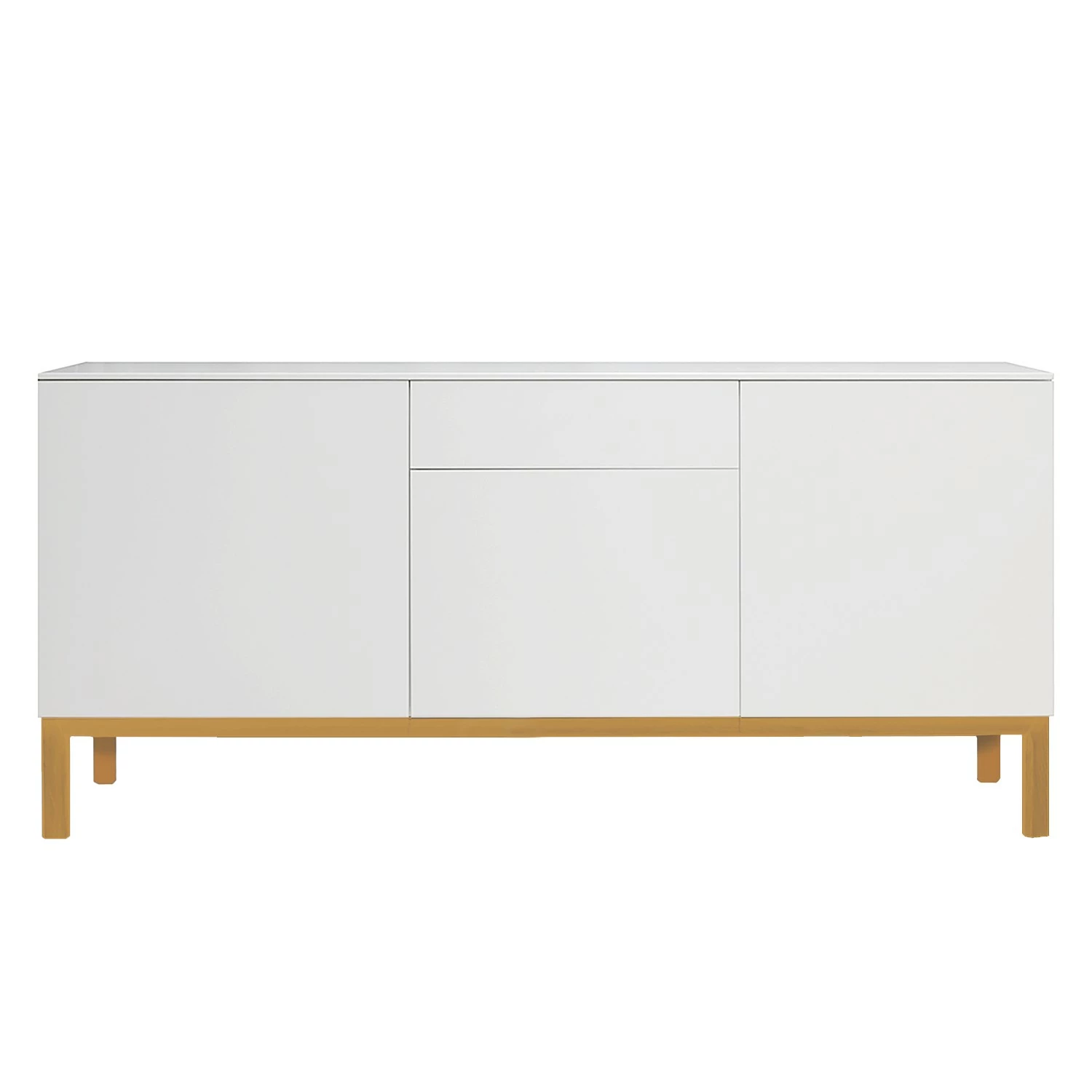 Tenzo Sideboard Patch II - Eiche teilmassiv / Weiß 3 Tenzo Sideboard Patch II - Eiche teilmassiv / Weiß