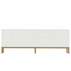 Tenzo Sideboard Patch III - Eiche teilmassiv - Weiß -Büromöbel Verkäufe 1000097776 210811 15291600010 DETAILS P000000001000097776