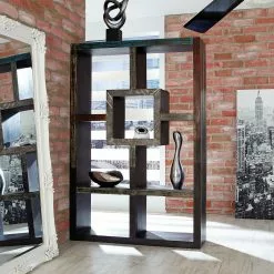 Wolf-Möbel Raumteiler Goa - Mango teilmassiv - Mango Dunkelbraun -Büromöbel Verkäufe 1000104015 180606 14542937 MOOD GALLERYIMAGES P000000001000104015 mood