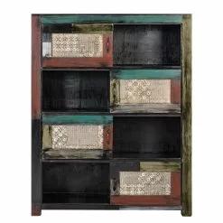 Wolf-Möbel Regal Goa I - Mango teilmassiv - Mango Dunkelbraun -Büromöbel Verkäufe 1000104025 180606 14543786 GALLERYIMAGES P000000001000104025