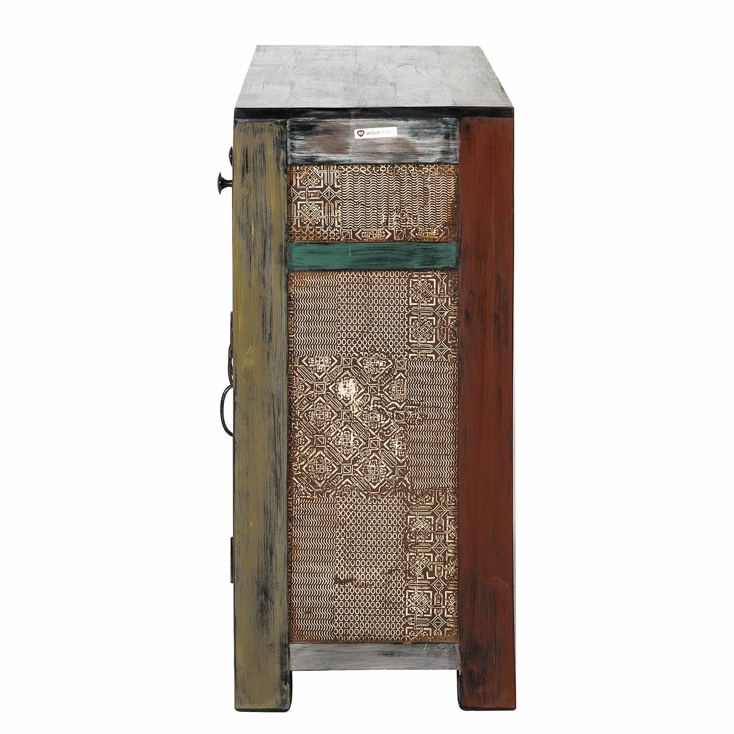 Wolf-Möbel Sideboard Goa I - Mango teilmassiv - Mango Dunkelbraun 6 Wolf-Möbel Sideboard Goa I - Mango teilmassiv - Mango Dunkelbraun – Bild 4