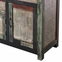 Wolf-Möbel Sideboard Goa II - Akazie / Mango teilmassiv - Mehrfarbig -Büromöbel Verkäufe 1000104047 191024 17483700021 DETAILS P000000001000104047