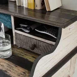 Wolf-Möbel Schreibtisch Goa White - Akazie / Mango teilmassiv - Weiß -Büromöbel Verkäufe 1000104065 70 GALLERYIMAGES P000000001000104065