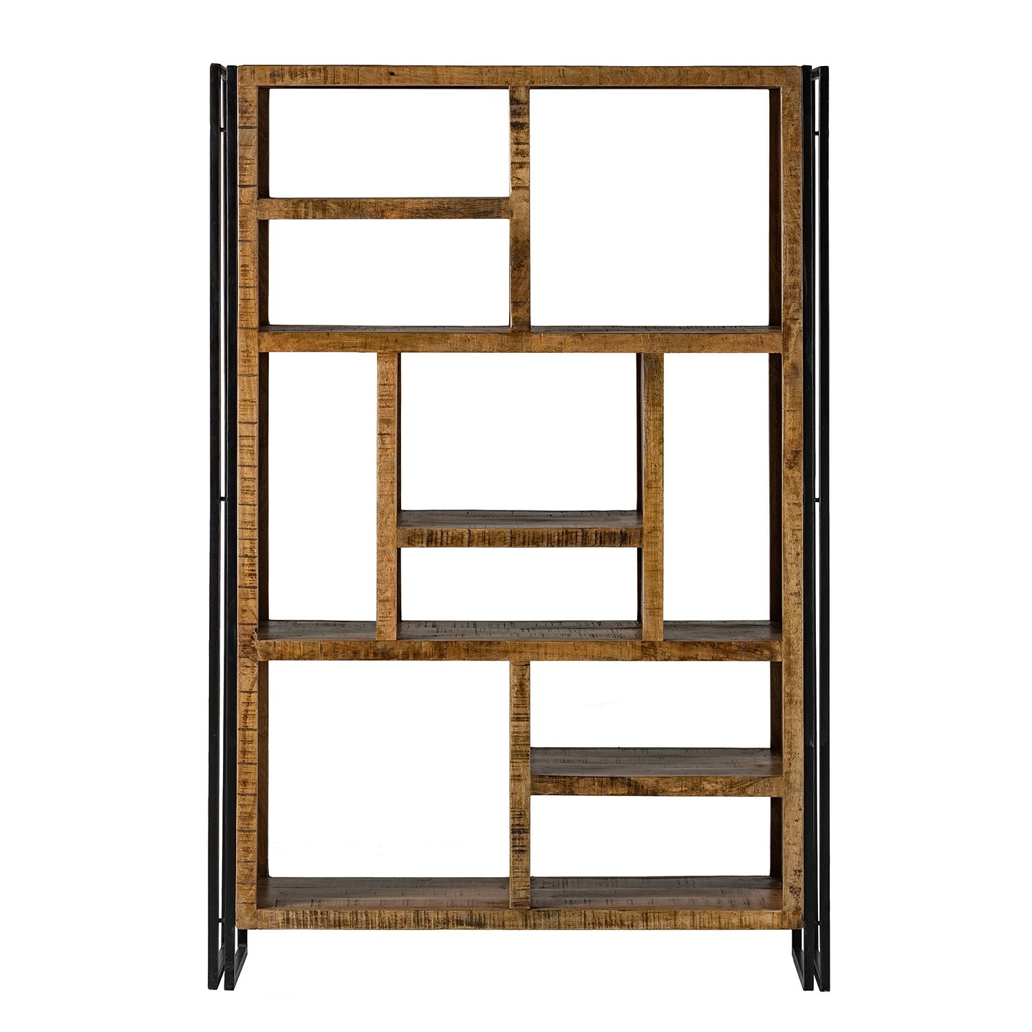 Wolf-Möbel Regal Iron II - Mango massiv / Eisen 6 Wolf-Möbel Regal Iron II - Mango massiv / Eisen – Bild 4