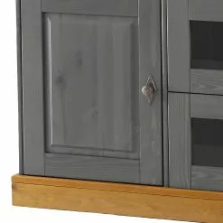 Maison Belfort Sideboard Bergen - Kiefer massiv - Kiefer Grau / Kiefer Laugenfarbig -Büromöbel Verkäufe 1000104340 211122 08320600627 DETAILS P000000001000104340