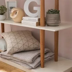 Mørteens Regal Lindholm IV - Weiß - 120 x 72 cm -Büromöbel Verkäufe 1000110750 190924 12493900010 DETAILS P000000001000110750