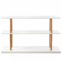 Mørteens Regal Lindholm IV - Weiß - 120 x 72 cm -Büromöbel Verkäufe 1000110750 200507 14213800002 DETAILS P000000001000110750