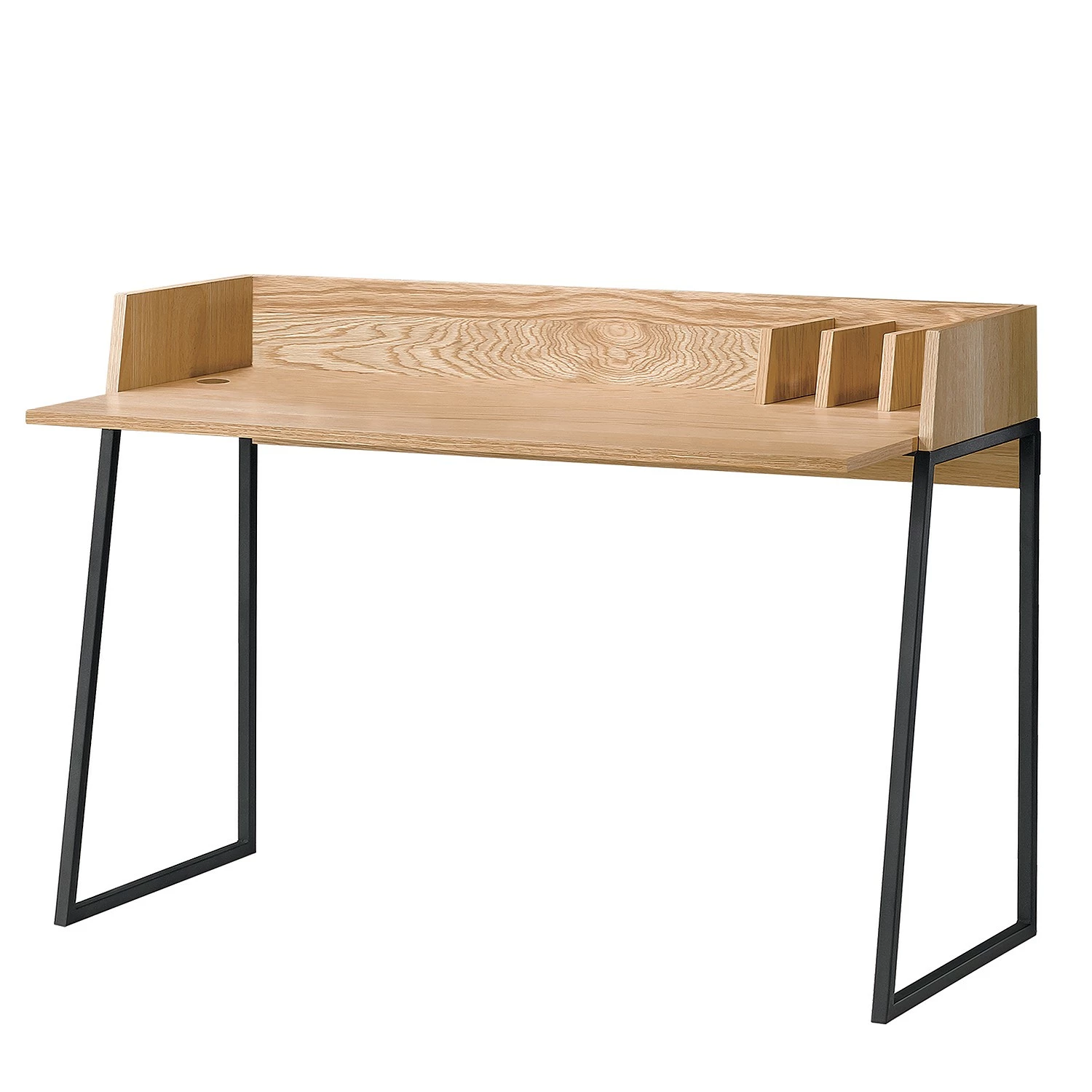 Mørteens Sekretär Hilo - Eiche / Schwarz 3 Mørteens Sekretär Hilo - Eiche / Schwarz