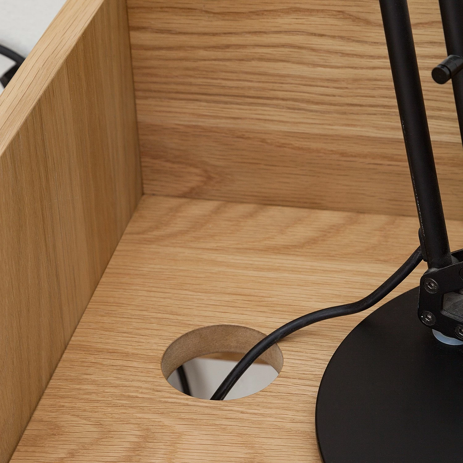 Mørteens Sekretär Hilo - Eiche / Schwarz 10 Mørteens Sekretär Hilo - Eiche / Schwarz – Bild 8