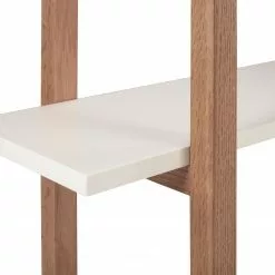 Mørteens Bücherregal Store I - Eiche teilmassiv - Weiß / Eiche -Büromöbel Verkäufe 1000113301 180905 07483204 GALLERYIMAGES P000000001000113301