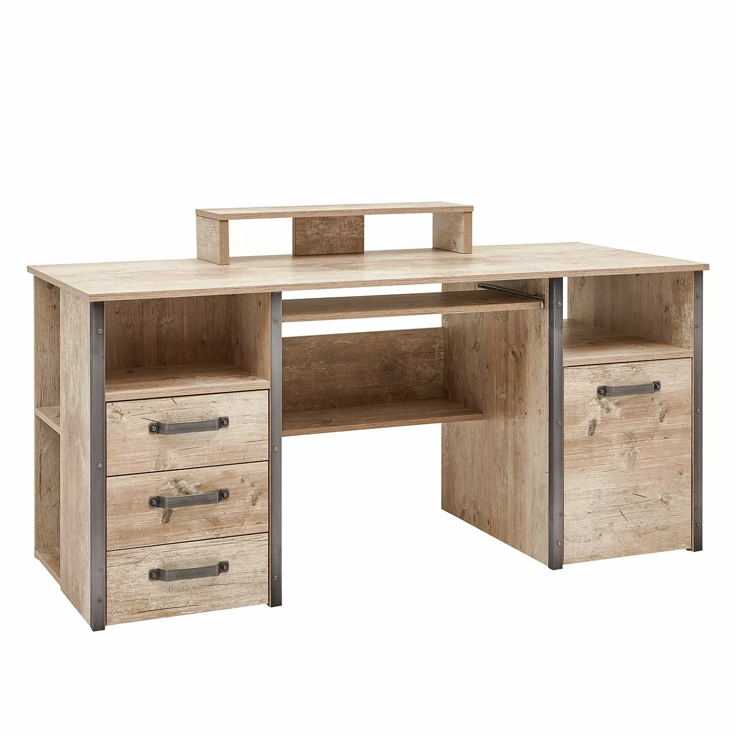 Schildmeyer Schreibtisch Harkon I - Eiche Findus Dekor 3 Schildmeyer Schreibtisch Harkon I - Eiche Findus Dekor