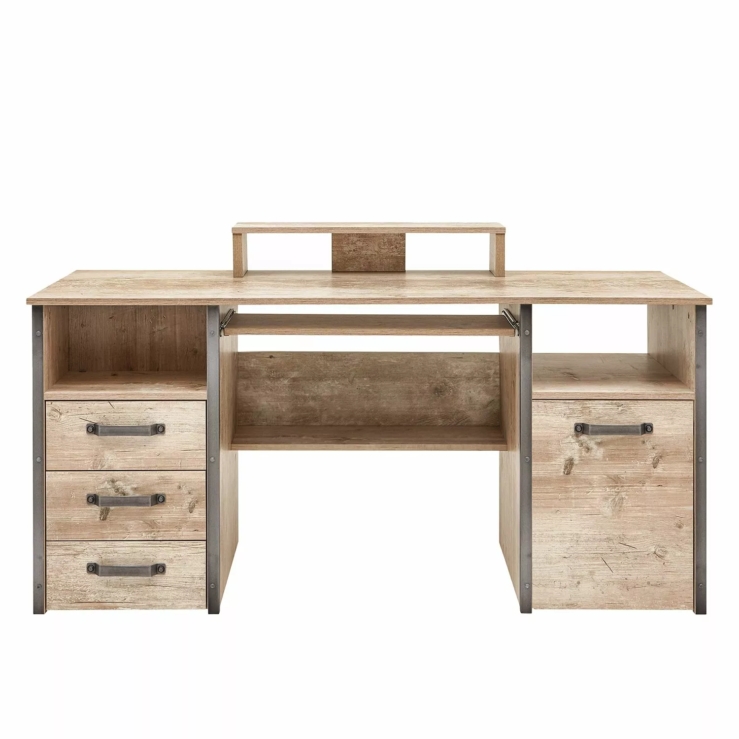 Schildmeyer Schreibtisch Harkon I - Eiche Findus Dekor 6 Schildmeyer Schreibtisch Harkon I - Eiche Findus Dekor – Bild 4