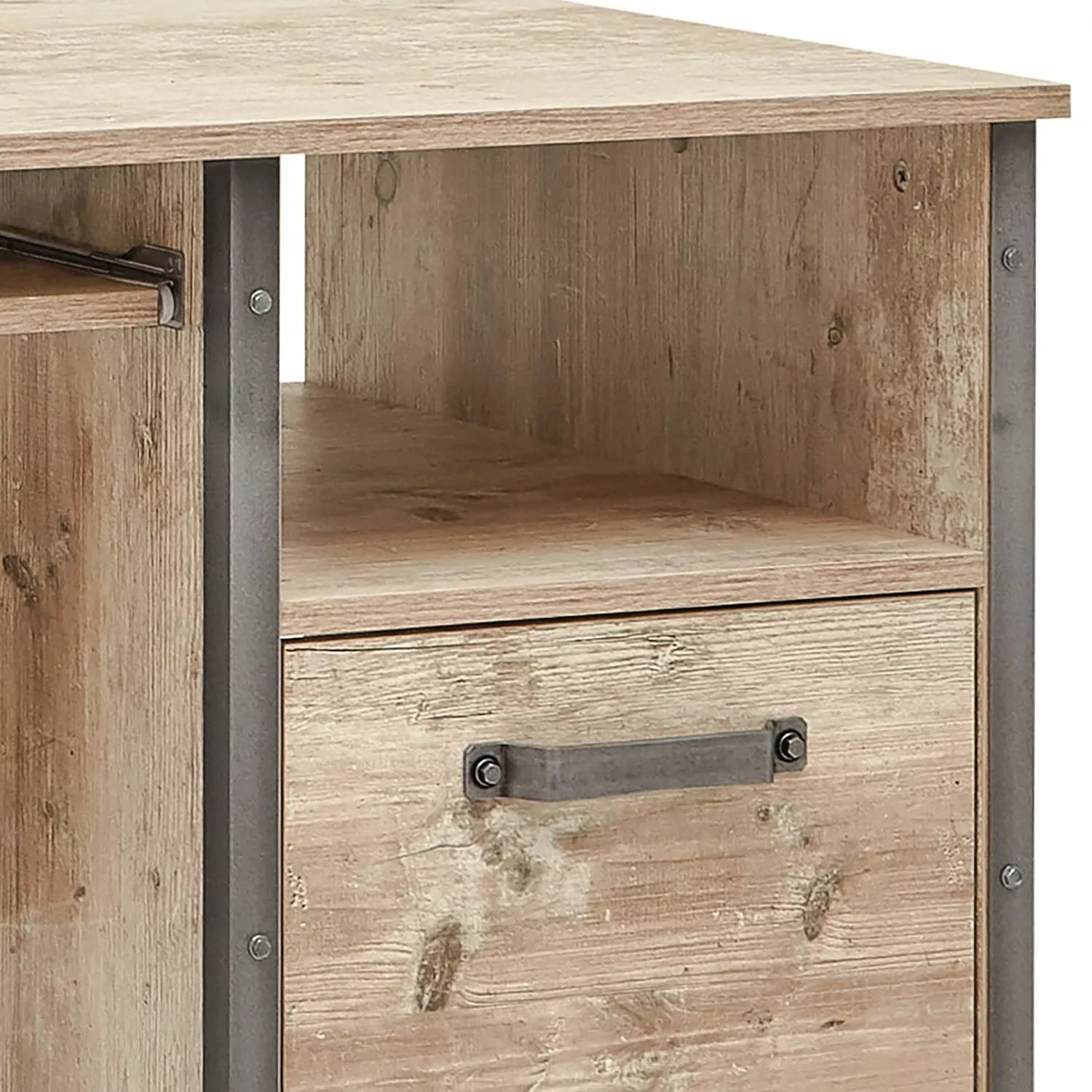 Schildmeyer Schreibtisch Harkon I - Eiche Findus Dekor 8 Schildmeyer Schreibtisch Harkon I - Eiche Findus Dekor – Bild 6