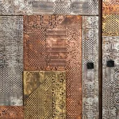 Wolf-Möbel Sideboard Orient - Akazie massiv / Metall - Mehrfarbig -Büromöbel Verkäufe 1000114122 200512 14063600028 DETAILS P000000001000114122