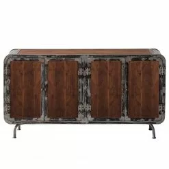 Ars manufacti Sideboard Wharton II - Akazie teilmassiv / Stahl -Büromöbel Verkäufe 1000114890 200402 18281700107 DETAILS P000000001000114890