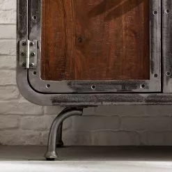 Ars manufacti Sideboard Wharton II - Akazie teilmassiv / Stahl -Büromöbel Verkäufe 1000114890 200402 18281900113 DETAILS P000000001000114890