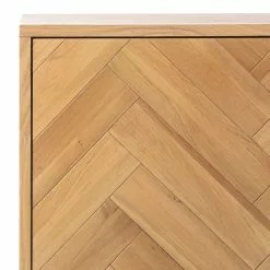 Ars manufacti Sideboard Dharai - Echtholzfurnier / Metall - Eiche / Silber -Büromöbel Verkäufe 1000117155 180702 13320605 GALLERYIMAGES P000000001000117155