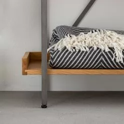 Ars manufacti Bücherregal Dharai I - Echtholzfurnier / Metall - Eiche / Silber -Büromöbel Verkäufe 1000117164 180827 07154918 GALLERYIMAGES P000000001000117164